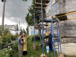 Молебен о восстановлении порушенной святыни